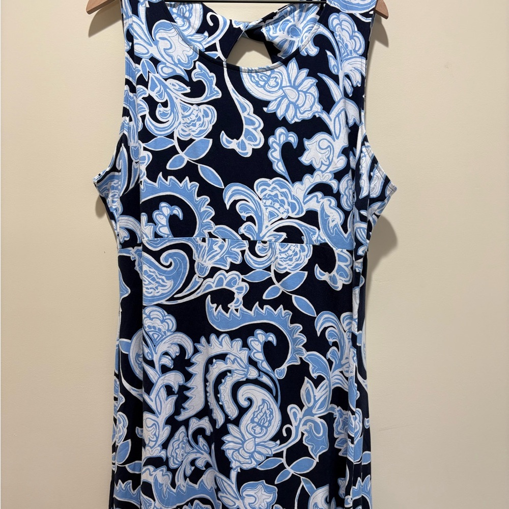 Talbots Women’s Floral Sleeveless Maxi Dress - Picture 4 of 8